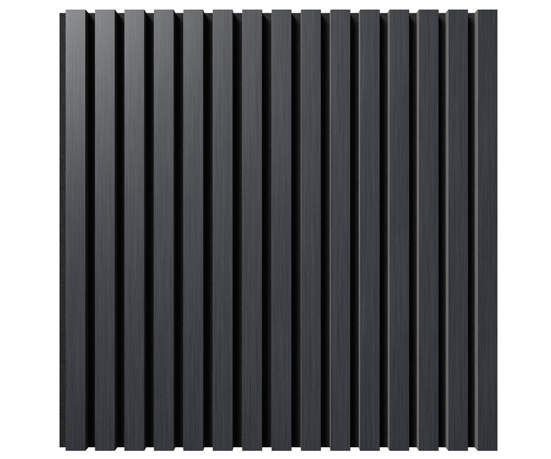 МДФ стеновая панель акустическая Cosca Decor Монако Дуб Антрацит Темно-серый черный войлок 600×600×21 МДФ стеновая панель акустическая Cosca Decor Монако Дуб Антрацит Темно-серый черный войлок 600×600×21